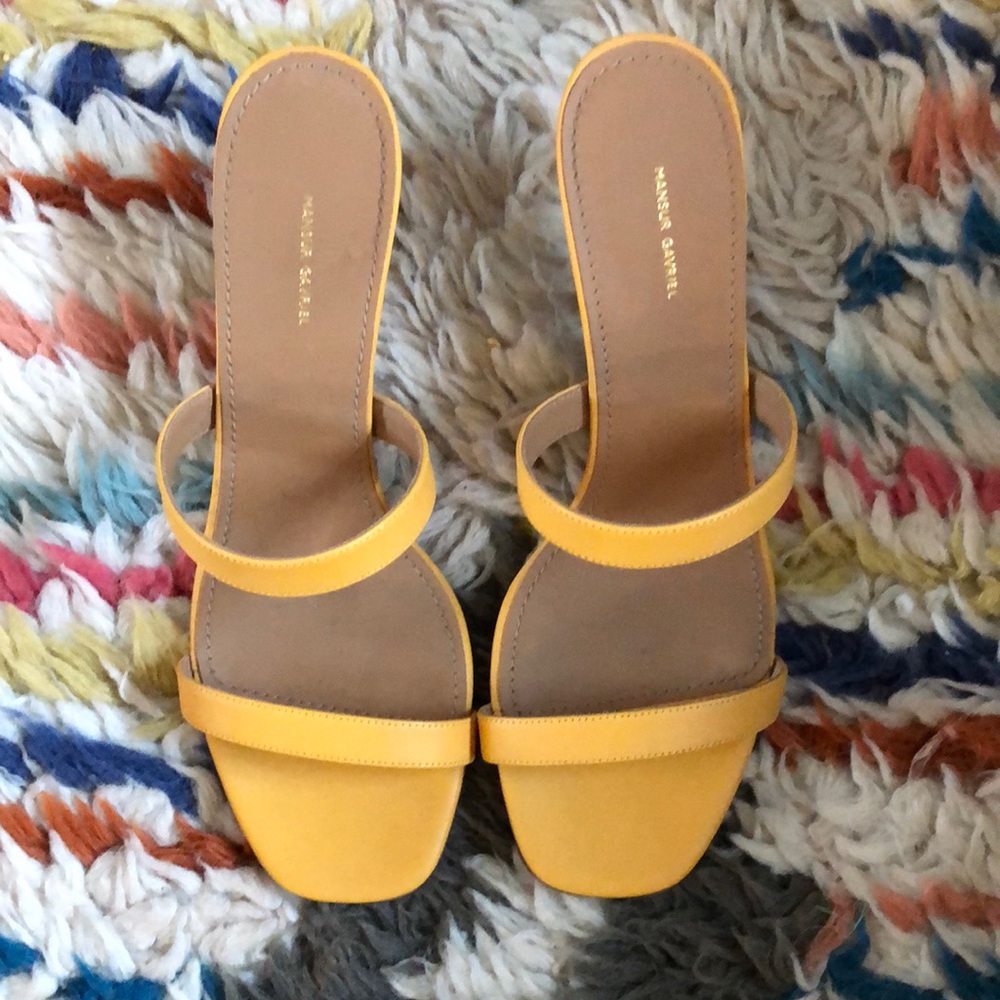 Never worn Mansur Gavriel Sandals/Heels - Picture 1 of 3